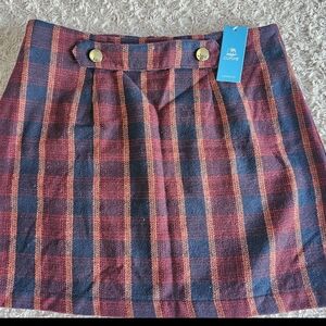 CUPSHE Plaid Women's Skirt Size L